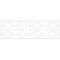 Ekena Millwork Set of Four Panels for 94 1/2"W x 28 1/4"H Gypsum Fretwork Wainscot Wall Paneling WPKP14X01X47GYP - alternate 4
